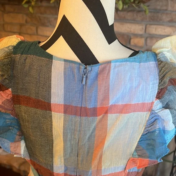 Anthropologie Maeve Drive-In‎ Plaid Tank - Picture 9 of 10